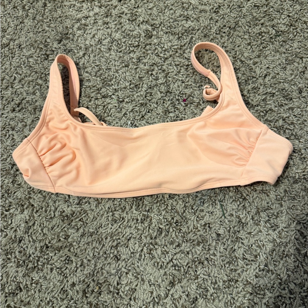 Wild Fable Light Coral Bikini Top